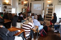 French Exchange students at Chenango Schoolhouse Museum