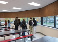 French Exchange students at Chenango Bridge Elementary