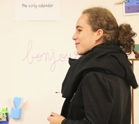 French Exchange students at Port Dickinson Elementary