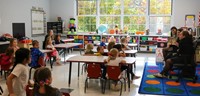French Exchange students at Port Dickinson Elementary