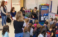 French Exchange students at Port Dickinson Elementary