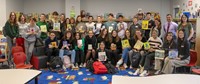 French Exchange students at Port Dickinson Elementary