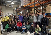French Exchange students at CHOW Warehouse