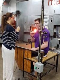 students taking part in French Exchange Program activities