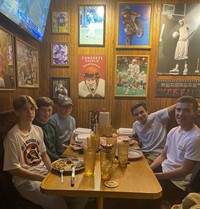 students taking part in French Exchange Program activities