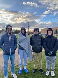 students taking part in French Exchange Program activities