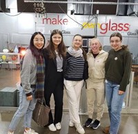 students taking part in French Exchange Program activities