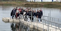 students taking part in French Exchange Program activities