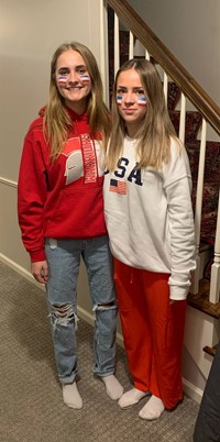 students taking part in French Exchange Program activities
