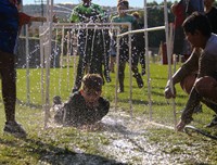 students participating in Warrior Run