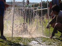 students participating in Warrior Run