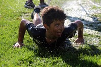 students participating in Warrior Run