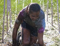 students participating in Warrior Run