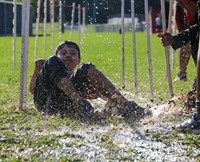 students participating in Warrior Run