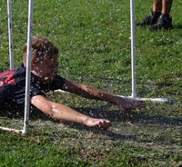 students participating in Warrior Run