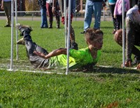 students participating in Warrior Run