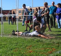 students participating in Warrior Run