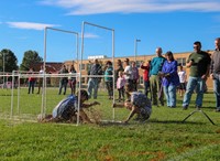 students participating in Warrior Run