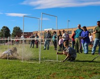 students participating in Warrior Run