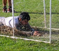 students participating in Warrior Run