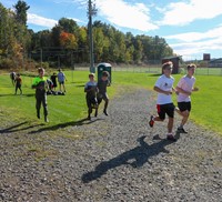 students participating in Warrior Run