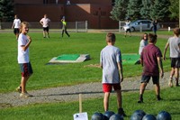 students participating in Warrior Run