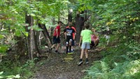 students participating in Warrior Run