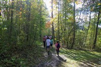 students participating in Warrior Run