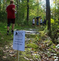 students participating in Warrior Run