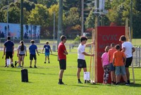 students participating in Warrior Run