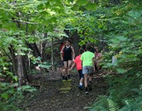 students participating in Warrior Run