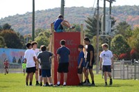 students participating in Warrior Run