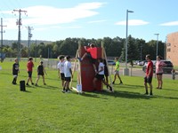 students participating in Warrior Run