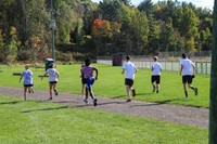 students participating in Warrior Run