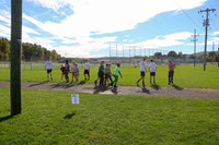 students participating in Warrior Run