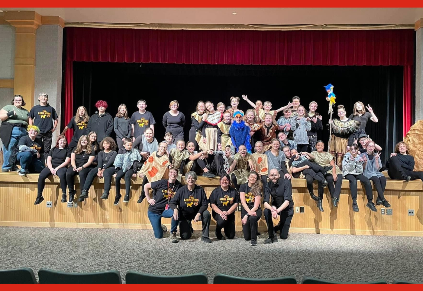 middle school musical cast and crew