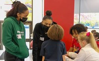 Binghamton University Athletes at Chenango Bridge Elementary