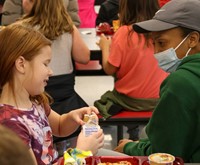 Binghamton University Athletes at Chenango Bridge Elementary