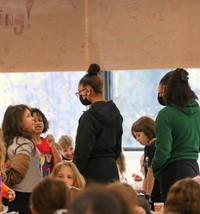 Binghamton University Athletes at Chenango Bridge Elementary