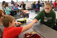 Binghamton University Athletes at Chenango Bridge Elementary