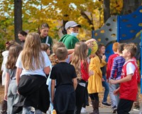 Binghamton University Athletes at Chenango Bridge Elementary