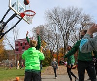 Binghamton University Athletes at Chenango Bridge Elementary