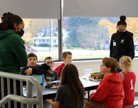 Binghamton University Athletes at Chenango Bridge Elementary