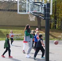 Binghamton University Athletes at Chenango Bridge Elementary