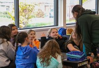 Binghamton University Athletes at Chenango Bridge Elementary