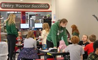 Binghamton University Athletes at Chenango Bridge Elementary