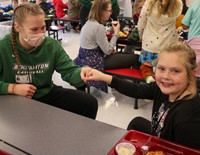 Binghamton University Athletes at Chenango Bridge Elementary