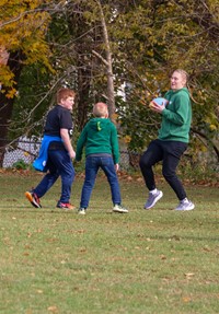 Binghamton University Athletes at Chenango Bridge Elementary