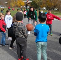 Binghamton University Athletes at Chenango Bridge Elementary