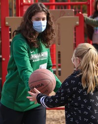 Binghamton University Athletes at Chenango Bridge Elementary